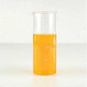 Laboratorinė graduota stiklinė menzūra 200 ml (Ukraina) su kalibravimo liudijimu