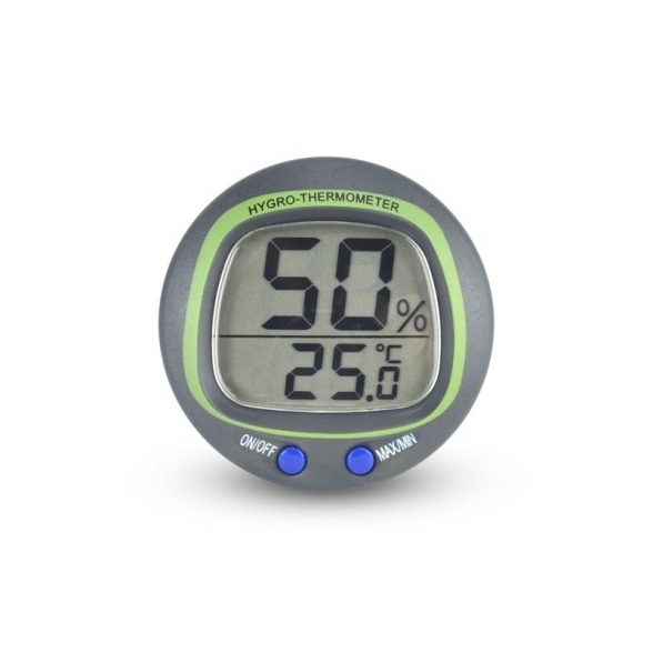 Įmontuojamas termometras-higrometras SU METROLOGINE PATIKRA ETI 810-180
