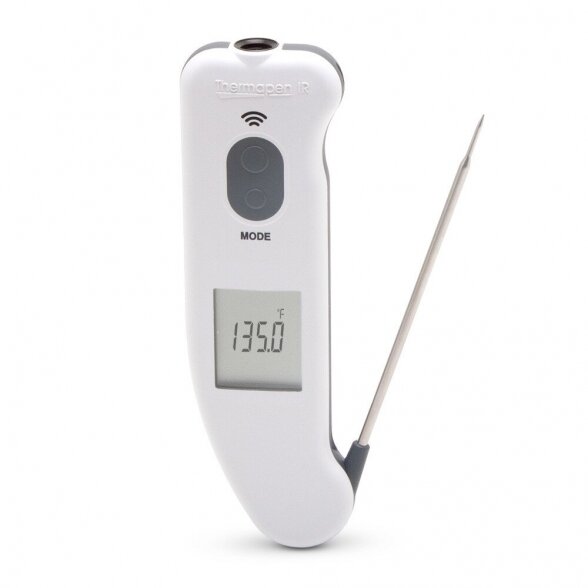 Bekontaktis Infraraudonųjų spindulių termometras su zondu Thermapen IR ETI 228-065 (nuo -49.9°C iki +299.9°C) 1